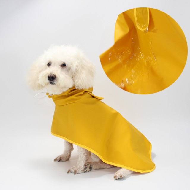 犬用レインコート ペット用品 ペットウェア DOG カッパ 雨具 ポンチョ