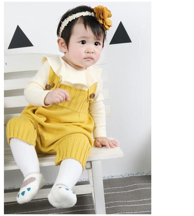 ベビー服 オーバーオール ニットソー つなぎ サロペット シンプル 無地 ベビー キッズ 男の子 女の子 男児 女児 赤ちゃん オーバーオール・カバーオール