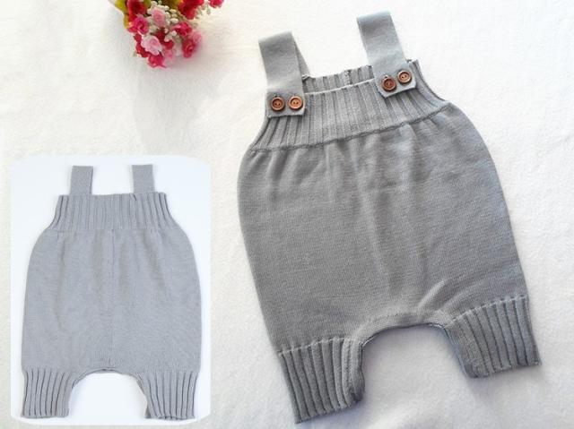 ベビー服 オーバーオール ニットソー つなぎ サロペット シンプル 無地 ベビー キッズ 男の子 女の子 男児 女児 赤ちゃん オーバーオール・カバーオール