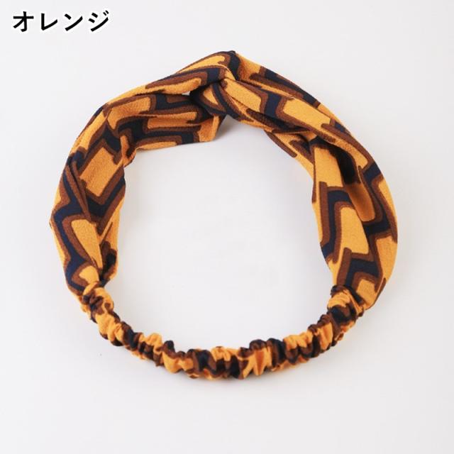 ヘアバンド カチューム ヘアターバン ヘアアクセサリー 髪飾り まとめ髪 ヘアアレンジ ねじりデザイン 後ろの通販はau Pay マーケット プラスナオ