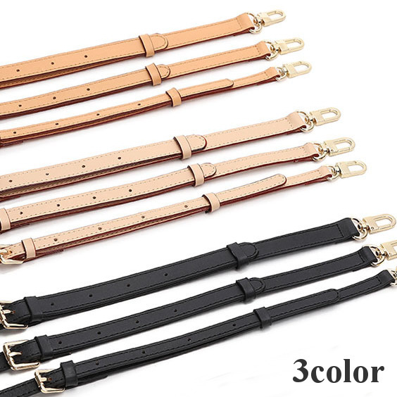 ショルダーストラップ ショルダーベルト バッグストラップ 付け替え スペア 調整 レザー ロングストラップ 細い 穴 ホール シの通販はau Pay マーケット プラスナオ