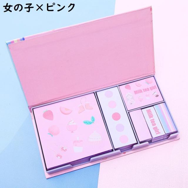 新作からsaleアイテム等お得な商品満載 付箋紙 ふせん 6個セット 文具 文房具 事務用品 メモ 桜 花 フラワー ネコ 猫 ピンク ブルー パープル かわいい おしゃれ 筆記具 ステーショ Materialworldblog Com