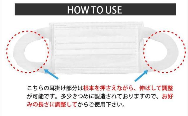不織布マスク 使い捨てマスク 50枚入り プリーツ式 白 レギュラー 