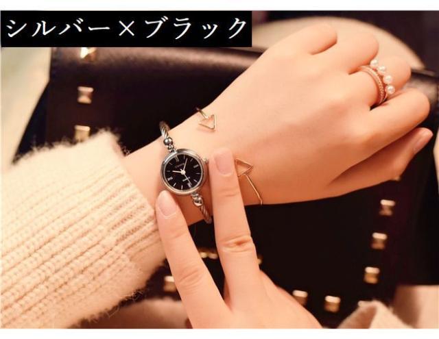 腕時計 レディース 防水 バングル かわいい ブレスレット 時計