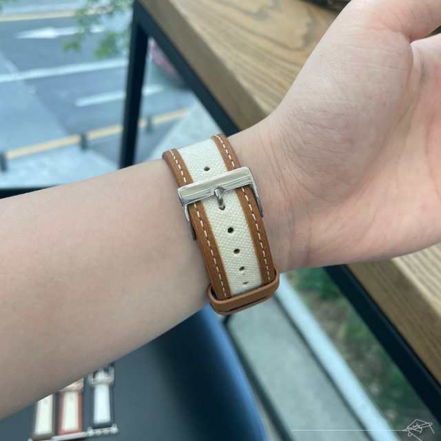 腕時計用ベルト apple watch用バンド アップルウォッチ用 レディース メンズ ユニセックス レザー調 フェイクレザー の通販はau PAY  マーケット プラスナオ au PAY マーケット－通販サイト