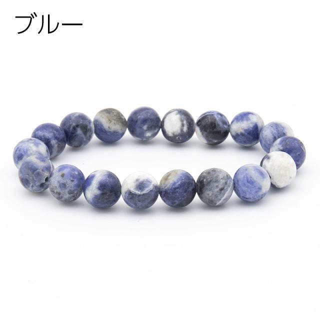 天然石 ブレスレット 100点セット 女性 Nm21-250314U2 Phoebe ブレスレット 「K10」1粒カラーストーンブレスレット