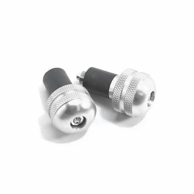 バーエンド 左右2個セット アルミ削り出し 22mm 汎用 グリップエンド