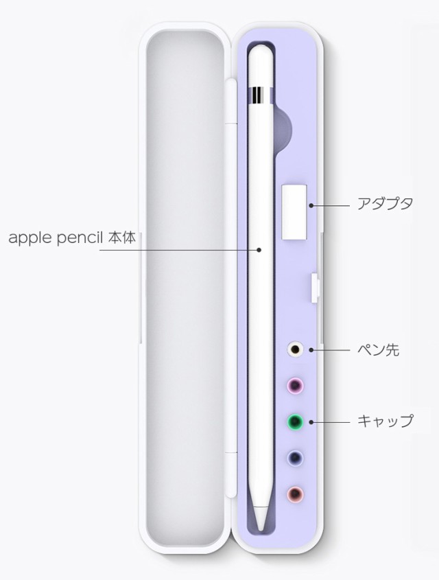 Apple Pencil ケース カバー アップルペンシル 第1世代 第2世代