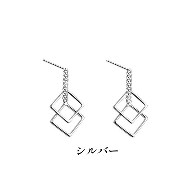july nine シルバー 四角形 スタッドピアス 美品 july nine シルバー 四角形 スタッドピアス 美品 スクエアシェル