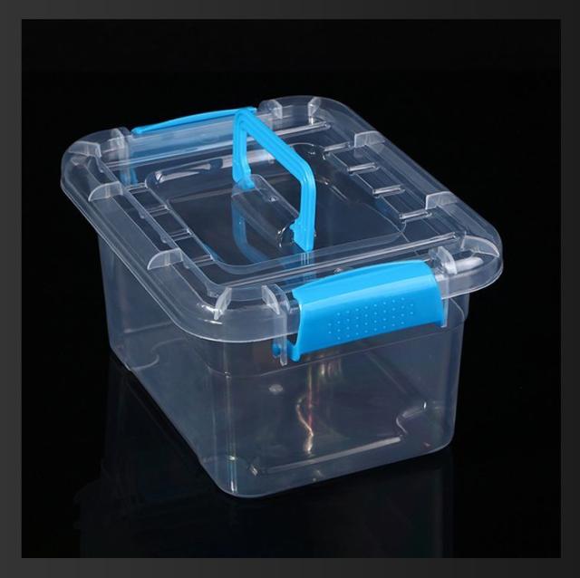 【371】小物入れ箱 小物収納ボックス Mサイズ Lサイズ 蓋付き 持ち手つき 整理用品