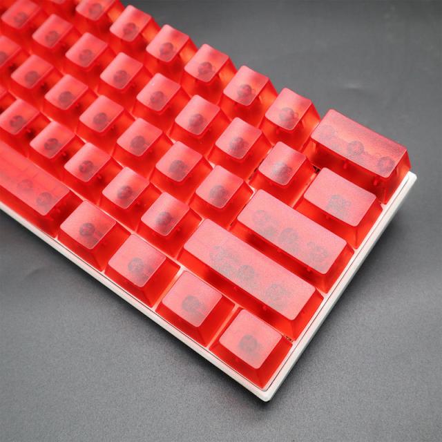 キーキャップ メカニカルキーボード用 104キー スケルトン 印字なし