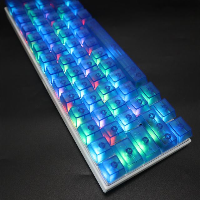 キーキャップ メカニカルキーボード用 104キー スケルトン 印字