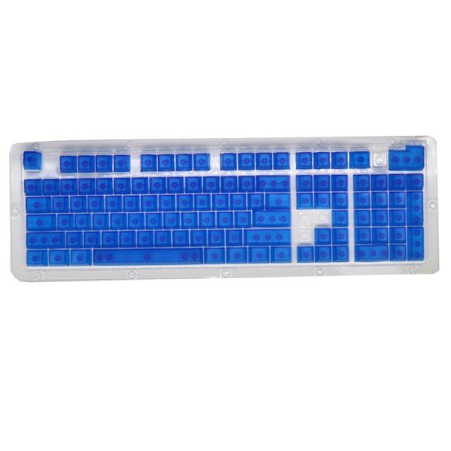キーキャップ メカニカルキーボード用 104キー スケルトン 印字