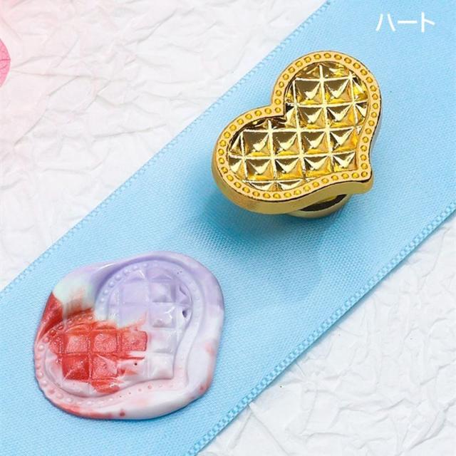 シーリングスタンプ用ヘッド ハンドル 単品 シーリングワックス 封蝋