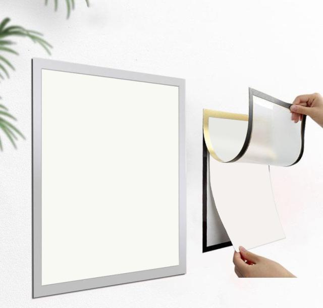 ポスターフレーム A4 A5 A6 マグネット式 磁石 額縁 額 ポスターパネル