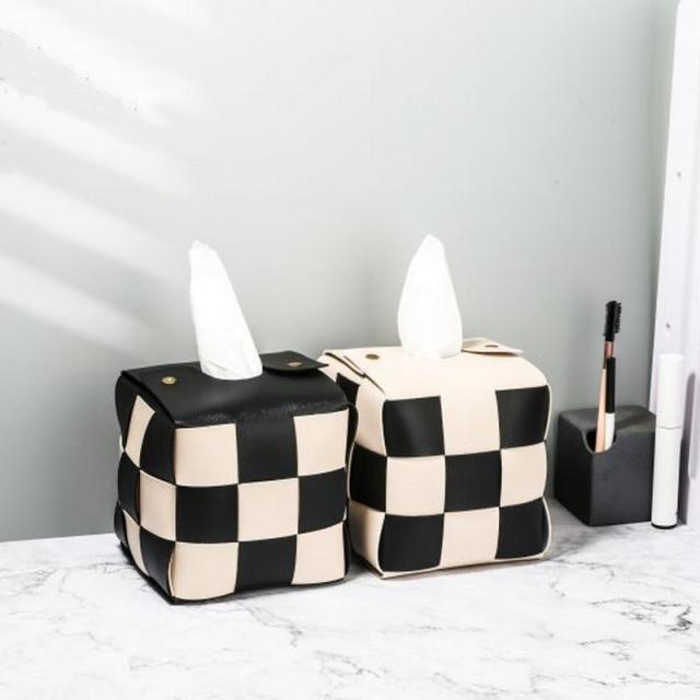 新品 高級感ティッシュケース ．ティッシュボックス·ティッシュカバー