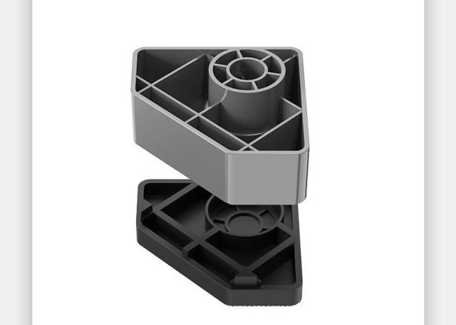 洗濯機かさ上げ台 4個セット 11.5cm 底上げ台 置き台 洗濯機台 防振