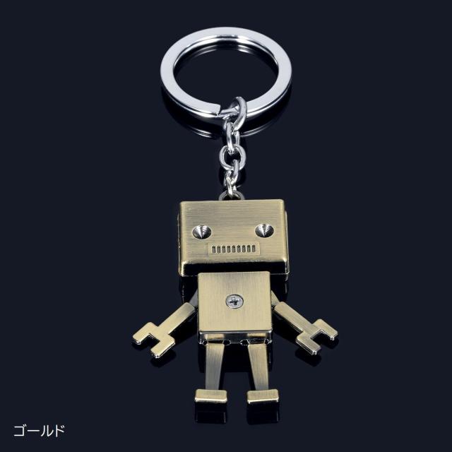 ソフトロボットキーリング plusnao キーホルダー キーリング ロボット レトロ ユニーク