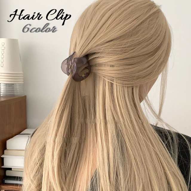 ヘアアクセサリ レディースヘアピンポニーテールヘアクリップ爪