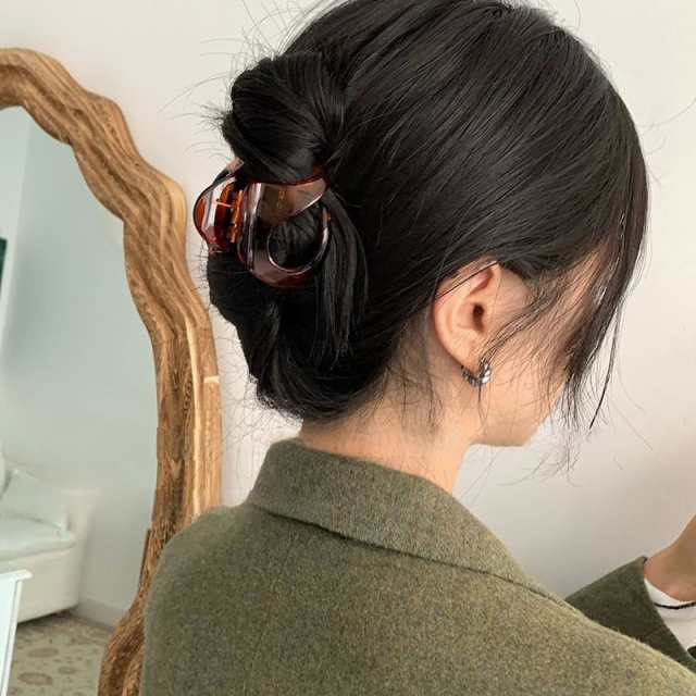ヘアクリップ バンスクリップ レディース 女性 ヘアアクセサリー