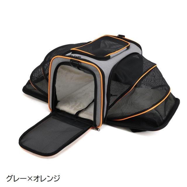 ペット用キャリーバッグ ボストンバッグ 折りたたみ可 ペット用品 犬