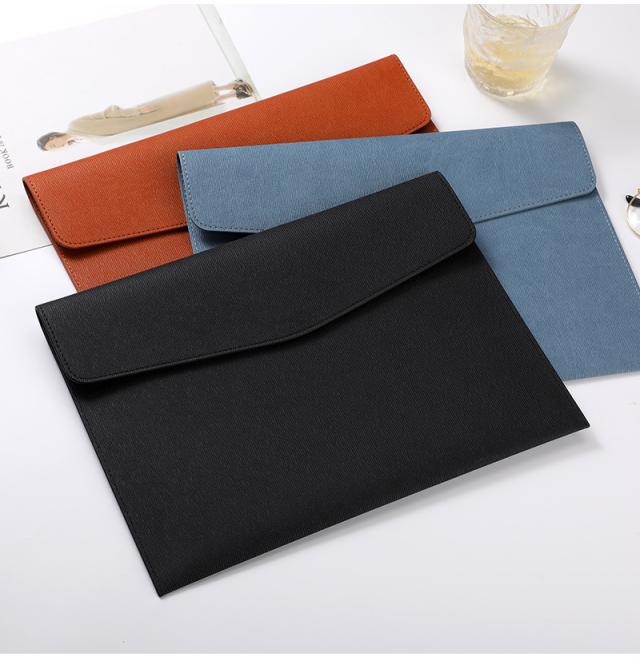 HERMES レザー ノートPCケース ブラック ドキュメントケース 書類ケース