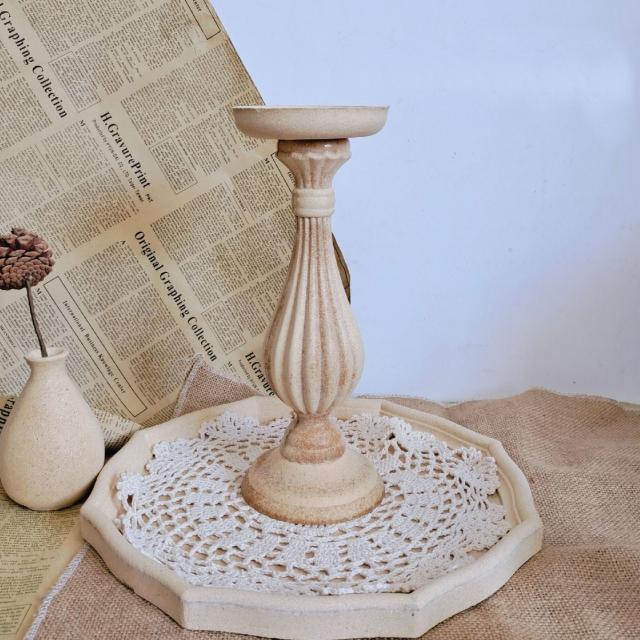 キャンドルスタンド キャンドルホルダー 木製 蝋燭ホルダー 蝋燭