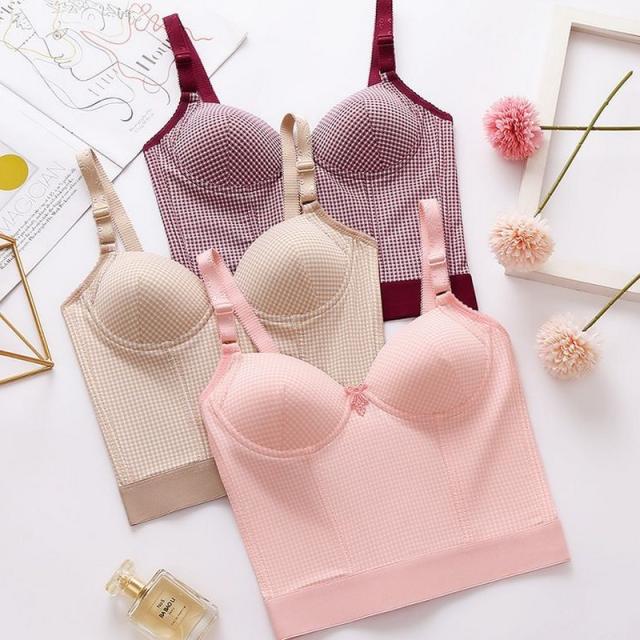 ビスチェ ブラトップ カップ付き キャミソール 下着 トップス