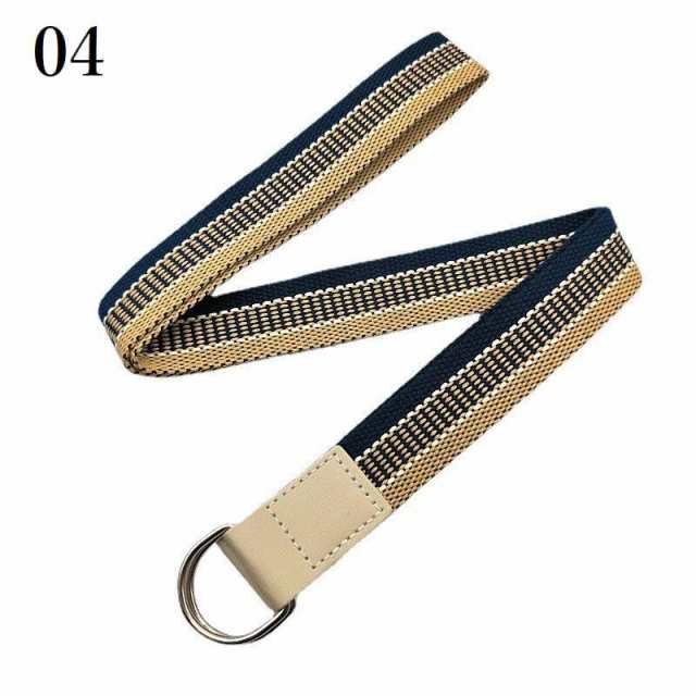 ベルト D RING WEBBING BELT レディース（ダブルDリングベルト