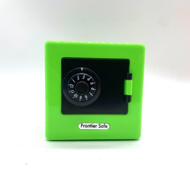 ロックミニ★出品 貯金箱 金庫型 ダイヤルロック かわいい ミニ金庫 置物