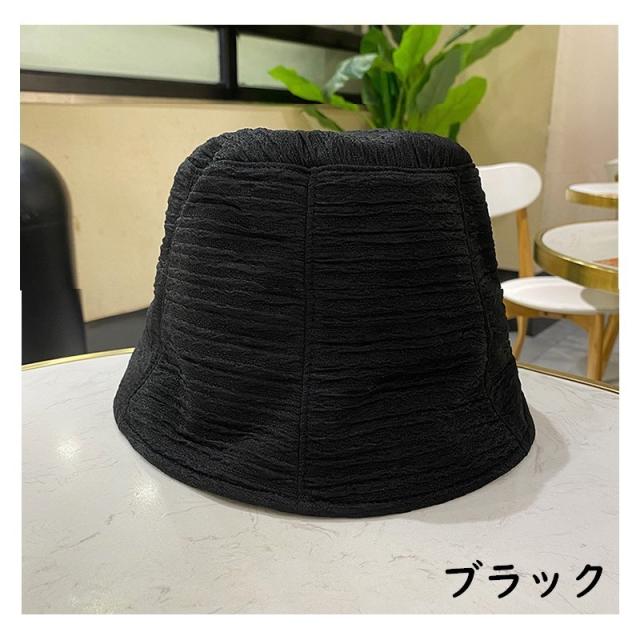 マイナス ヴィンテージ加工 ダメージ加工 バケット ハット 帽子 茶系 美品 バケットハット バケハ 深め 帽子 レディース 女性用 シワ加工