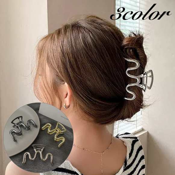 ヘアクリップ バンスクリップ レディース 女性 ヘアアクセサリー 髪