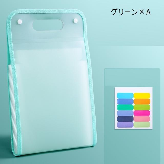 ドキュメントファイル ファイル 13ポケット A4 アコーディオン式 書類 