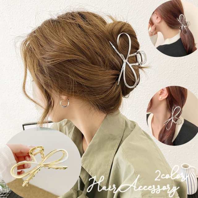 ヘアクリップ バンスクリップ ヘアアクセサリー レディース 女性