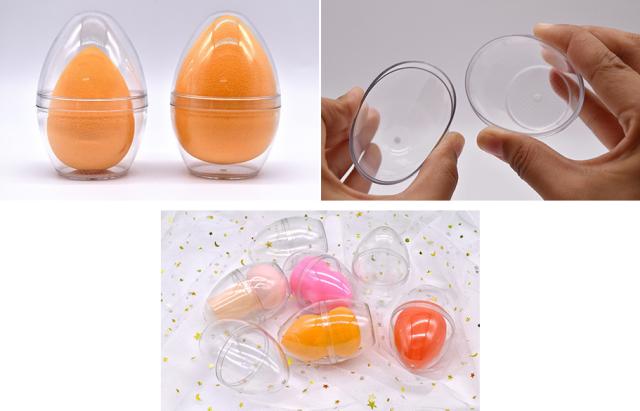 メイクスポンジケース パフケース ホルダー 3Dパフ 立体 保管 収納 