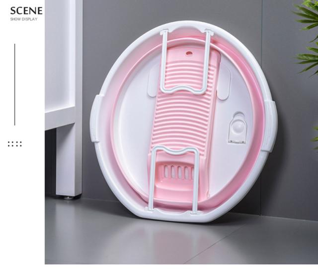 昭和初期　寸胴型の桶　タライ・洗面器・バケツ　口径29cm 高さ19cm 昭和初期 寸胴型の桶 タライ・洗面器・バケツ 口径29cm 高さ19cm 洗濯