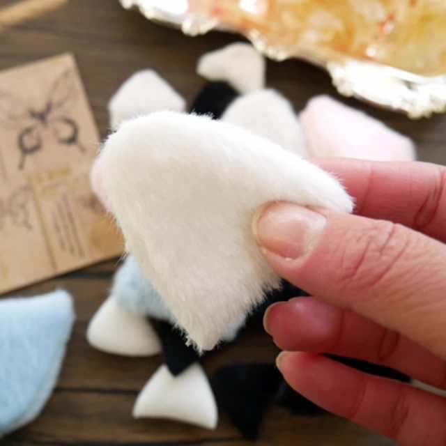 10ペア 猫耳 うさ耳 ハンドメイド用品 手芸用品 両耳 2個セット