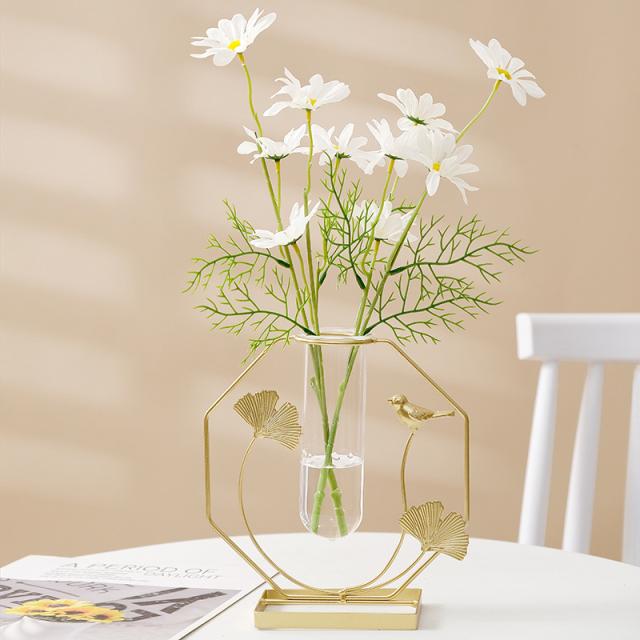 フラワーベース 花瓶 花びん フラワースタンド ワイヤーフレーム
