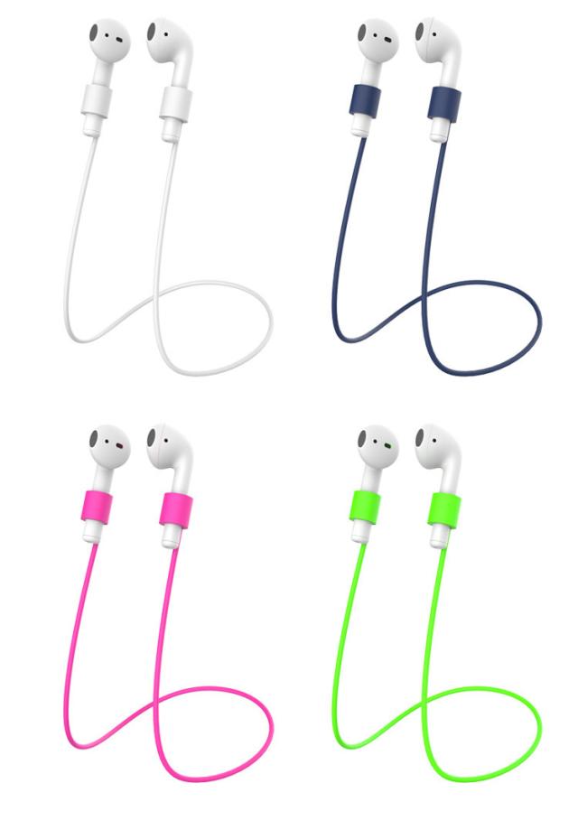 ストラップ/イヤホンジャック Airpods ネックストラップ イヤホンストラップ AirPods対応 イヤホン