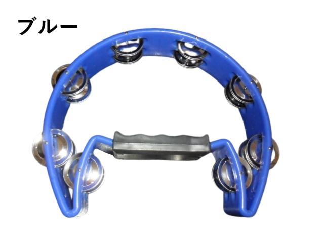 タンバリン モンキータンバリン 楽器 半月型 カラフル パーカッション