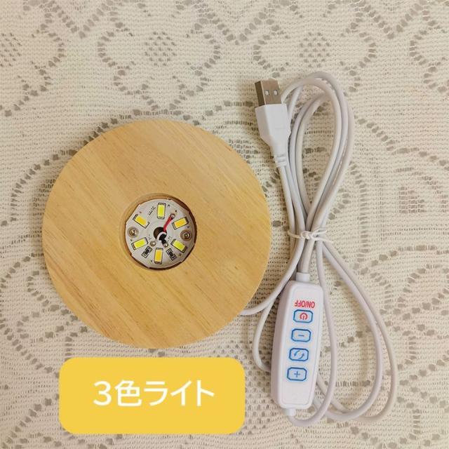 LEDライト 台座 ディスプレイライト UEB給電式 ハーバリウム用 LEDライト 台座 ディスプレイライト UEB給電式 ハーバリウム用