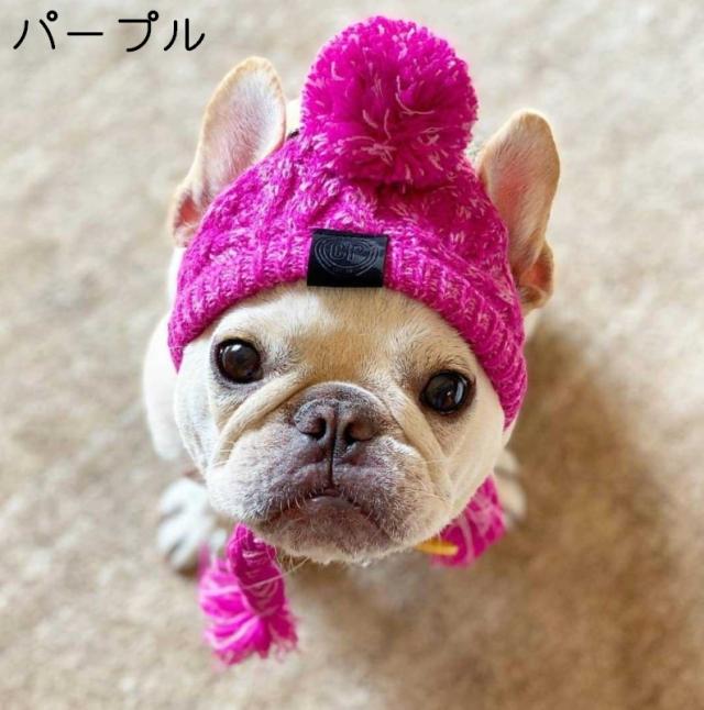 ペット　ニット帽　マフラー　犬　猫　帽子　靴下　靴　キャスケット　毛糸　キャップ Amazon | 犬猫用帽子 かっこいい犬用帽子 ニット ペット用