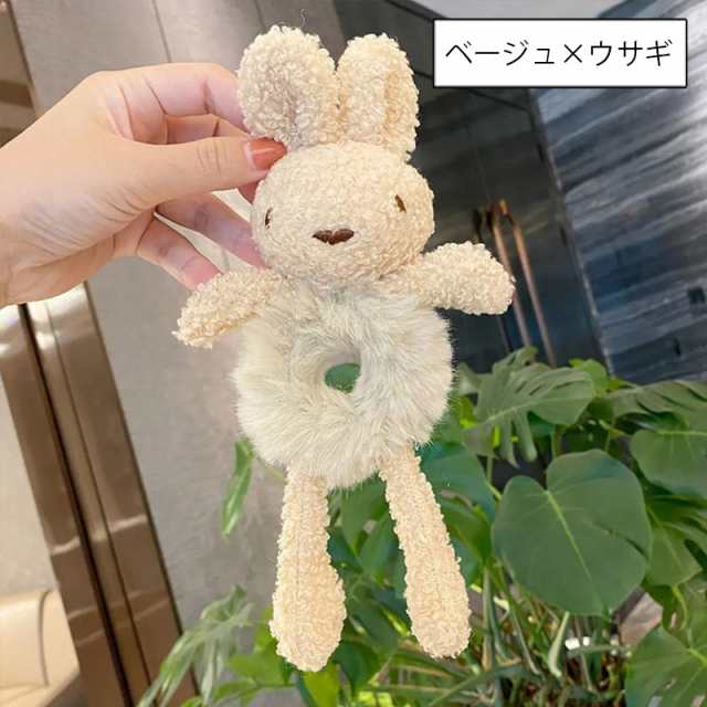 ヘアゴム うさぎ くま 女の子 キッズ ヘアーアクセサリー