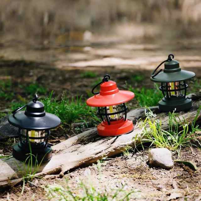 LEDランタン 電池式 アウトドア用品 フック付き 吊り下げ