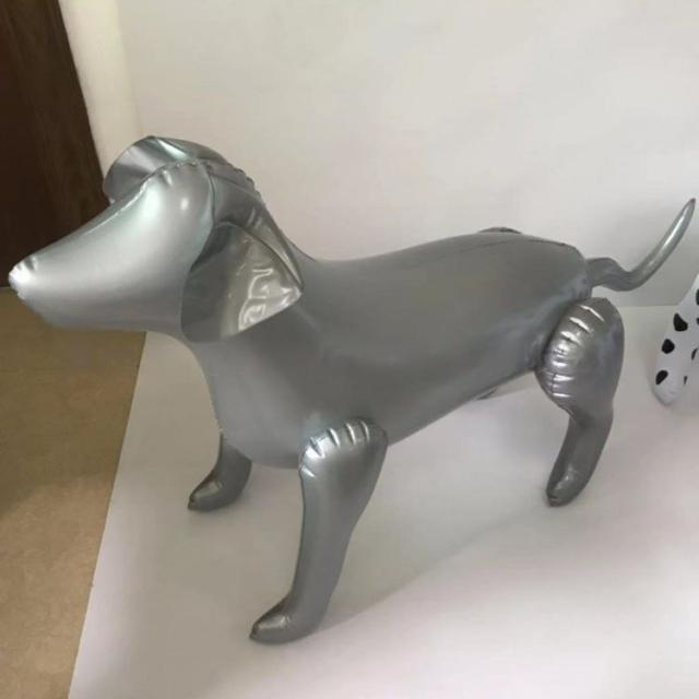 エアーマネキン トルソー 犬 ドッグ 空気式 犬服展示 ディスプレイ
