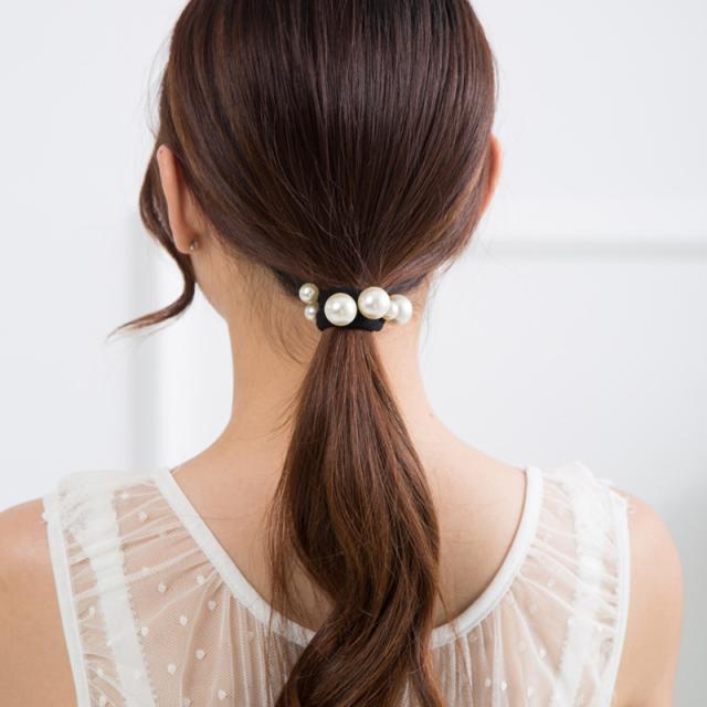 R ヘアゴム3点セットハンドメイドヘアアクセサリーアンティークまとめ売り