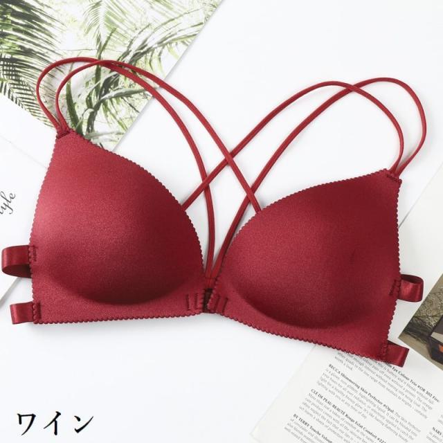 ノンワイヤーブラ ブラジャー レディース インナー フロント