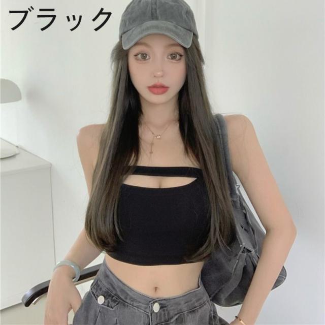 チューブトップ ベアトップ ベアカットソー ベアトップ チューブトップ レディース 女性用 トップス 単品