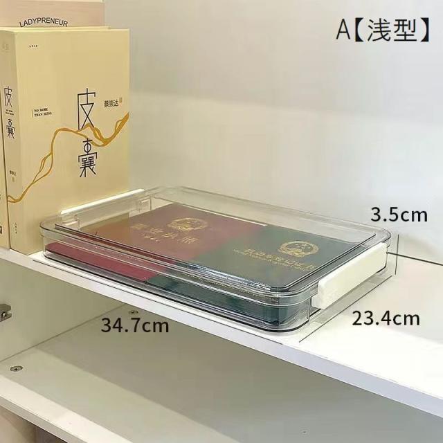 大容量⭐︎A4用紙収納ケース Amazon.co.jp: livinbox レターケース 書類ケース a4 橫 浅5段
