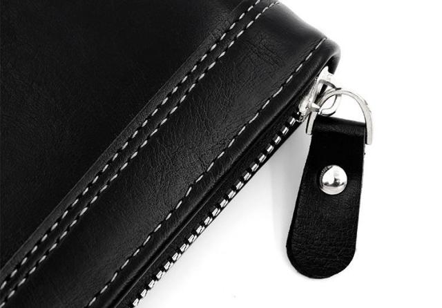 黒のレザー長財布 スナップボタン付き 楽天市場】長財布 メンズ スナップボタン ギフト プレゼントに